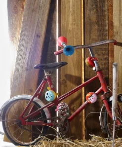 Sonnette de vélo en métal, Rosace rose - Ingela P.Arrhenius