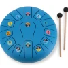 Tongue drum 10" (25 cm) en métal – 13 notes