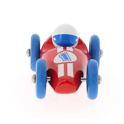Voiture en bois, Course - Grand modèle rouge