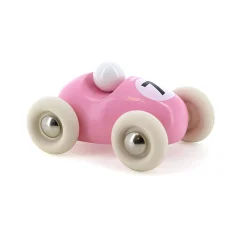Voiture en bois, Mini roadster - Rose
