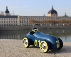 Voiture en bois, Old sport Compet’ - Bleu nuit